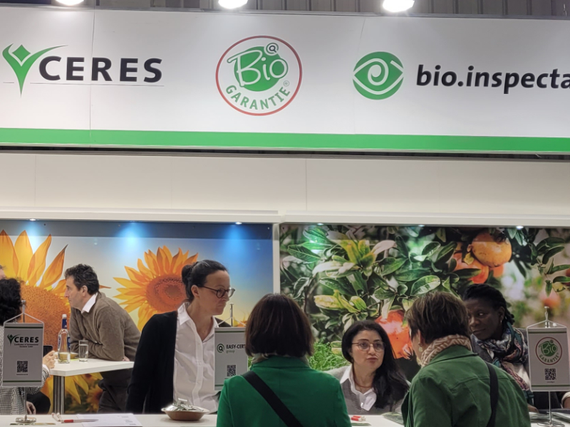 Biofach Stand and Guests